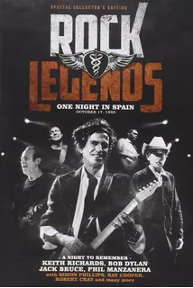 Dvd Rock Legend One Night In Spain