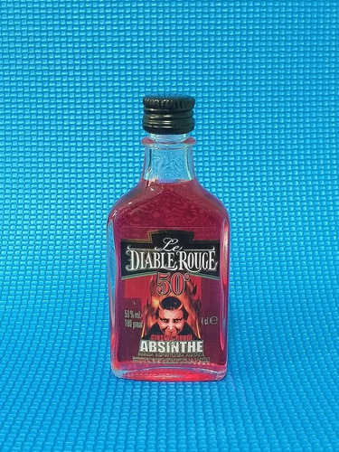 Botellita Miniatura De Licor Le Diable Rouge 50 De España 