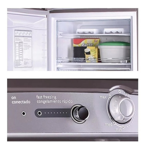 Imagen 5 de 6 de Freezer Vertical Whirlpool Wvu27k1 260 Ltr Inoxidable Envio