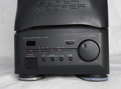 KENWOOD SUPER WOOFER（美品） Subwoofer Ativo Kenwood Mod:sw-900 Do Japão Com Nota Fiscal