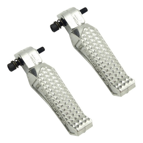 Apoya Pies De Moto Universal Para Acompañante Set X2 11,3cm