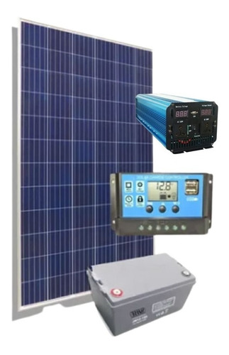 Kit Solar Híbrido 4000w /48v - 4 Baterías Gel X 100ah