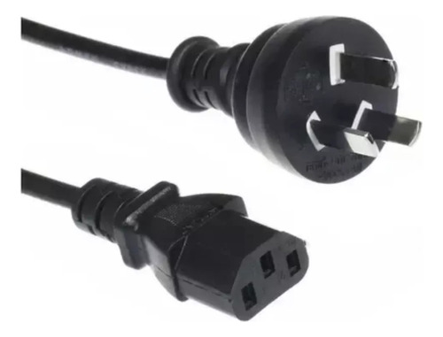 3 Cables Intelock Corriente Monitor Pc Power Distintos Leer!