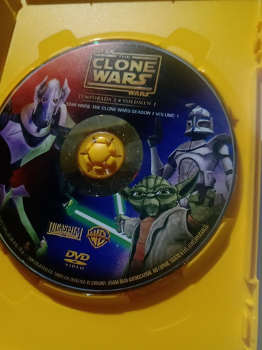 Imagen 3 de 5 de Dvd Star Wars The Clone Wars Temporada 1 Vol. 1