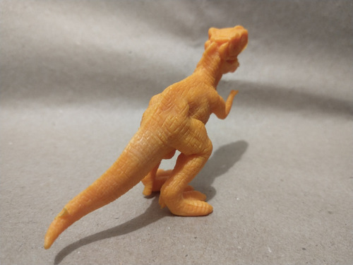Dinosaurio Tiranosaurio Rex Plástico Color Naranja (Usado)