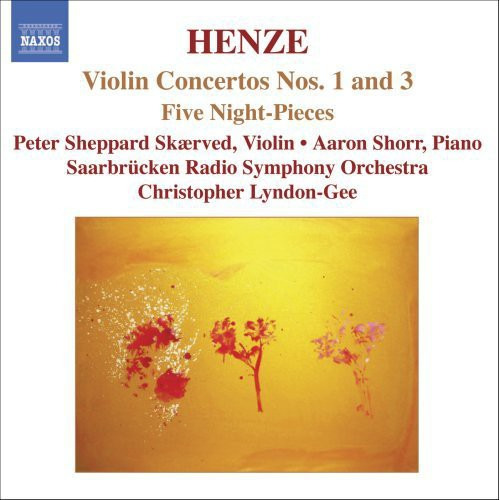 H.w. Henze; Peter Sheppard Ski Rved Conciertos Para Violín N