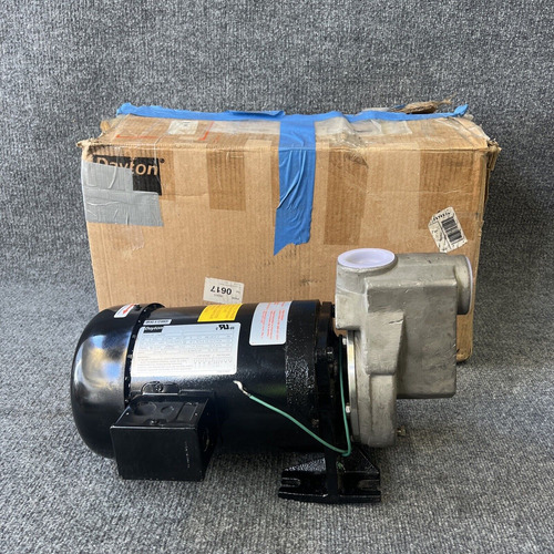 Dayton 2zxt4 1-1/2 Centrifugal Pump Self-priming 20 Ccy