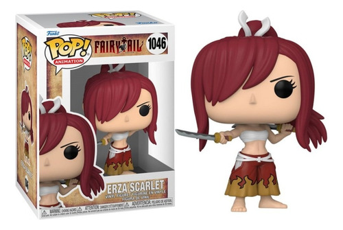 Funko Pop! 1046 Erza Scarlet Fairytail Original Candos Jugue