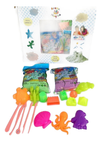 Juego Arena Mágica Moldeable Suave Grande De 2kg