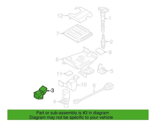 Sensor Presion Audi A3 A4 A6 Q5 Q7 R8 Tt 2006-2015 Premium