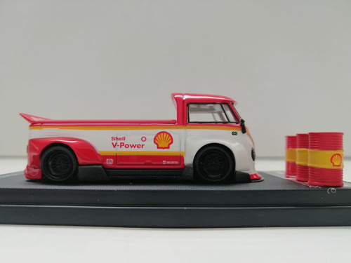 Timemicro Volkswagen T1 Camioneta Bus Shell Escala 1:64 Rojo (Usado)