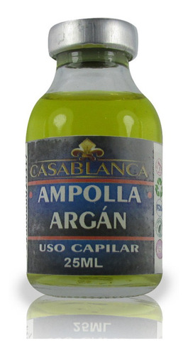 Ampolla Capilar Casa Blanca Argan - mL a $400