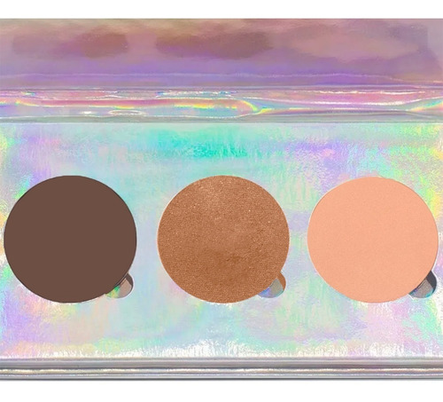 Imagen 2 de 3 de Paleta De Sombras Ojos Abc Maquillaje Regina