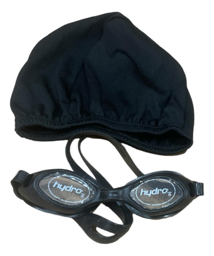 Combo Kit De Natacion Antiparra Jr + Gorro Pileta Niños Tml