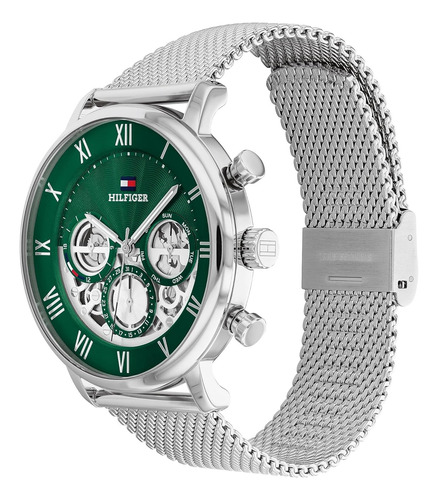 Reloj De Cuarzo Para Hombre Tommy Hilfiger Con Números Roman
