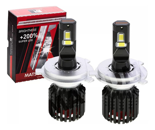 Kit Set 2 Ampolletas H4 Nano Led L24 / Envío Gratis