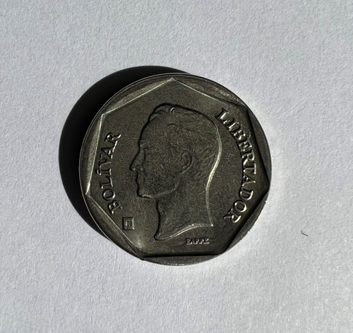 Imagen 2 de 2 de Moneda Venezuela 50 Bolívares 2004 Unc