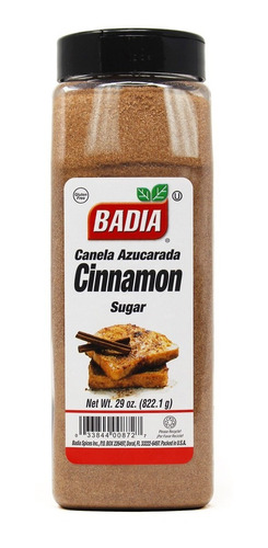 Canela Azucarada Badia Cinnamon Sugar Número 1 Especias