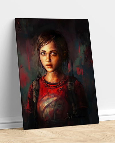 Cuadro The Last Of Us Alice Decorativo Moderno Pieza Living