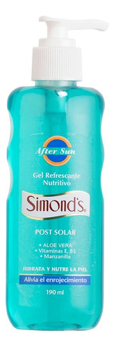 Simonds After Sun Gel Refrescante Post Solar Aloe Vera 190ml