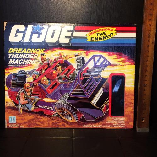 G.i. Joe Solo La Caja Del Dreadnok Thunder Machine 