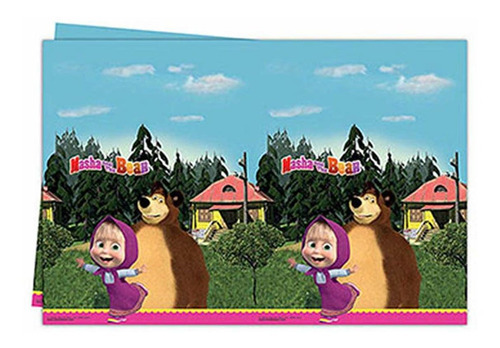 Masha Y El Oso Funda Para Mesa