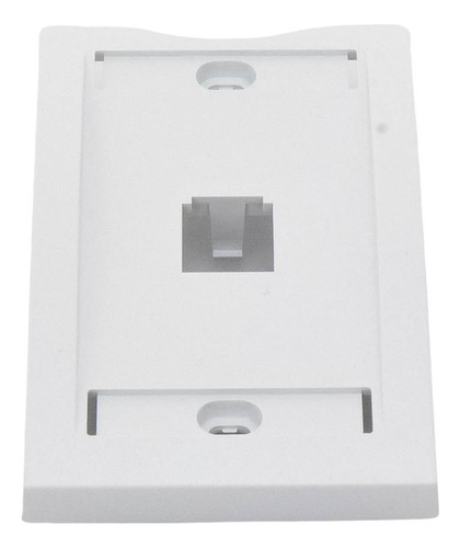 3 Placas Panduit De Pared Mini-com Ejecutiva 1 Pto Cfpe1why Color Blanco Corriente Nominal 0 A Voltaje Nominal 0v