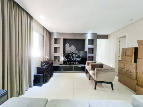 Imagem 9 de 30 de Apartamento Supera 128m² Planejado Com 3 Dormitórios 2 Suítes 3 Vagas, Vila Leonor