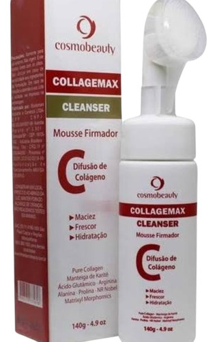 Sabonete Facial Firmador Mousse Collagemax Cosmobeauty