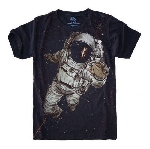 Camiseta Estilosa 3d Fullprint  Astronauta 