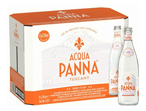 Acqua Panna Agua Mineral Natural 15x750ml