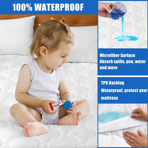 Waterproof Mattress Protector Jamrest Queen Size