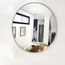 Comprar Espejo Redondo 70 Cm Circular Decorativo Marco Blanco Pvc Cuantoarte Ideal Baño Living Premium Duradero Resistente Para Pared Showroom Vestibulo Recibidor Dormitorio Galeria Estilo Elegante