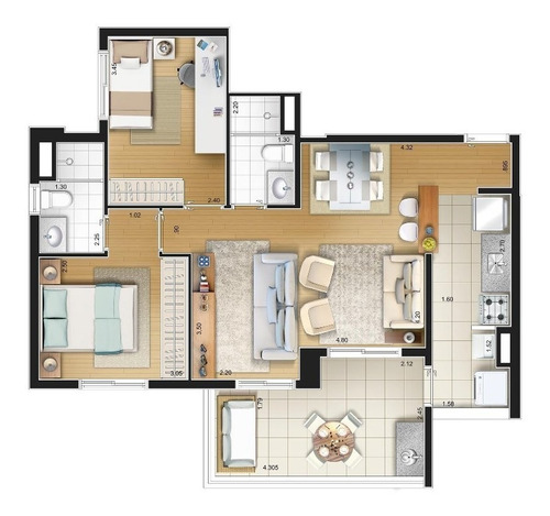 Imagem 20 de 21 de Garden Residencial Para Venda, Vila Prudente, São Paulo - Gd5440. - Gd5440-inc