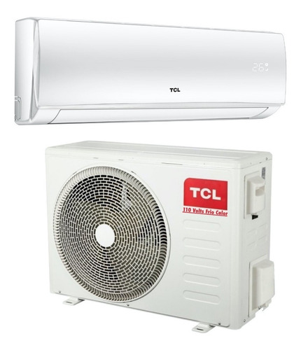 Imagen 1 de 6 de Climas Mini Split 110v 1 Tonelada 12000 Btus Frio Calor Tcl
