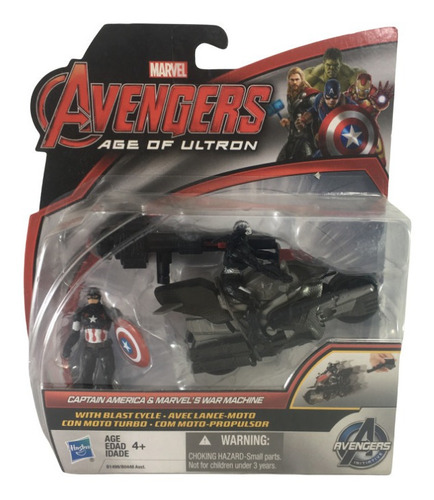 Hasbro Marvel Avengers 2´75 Capitan America Y War Machine