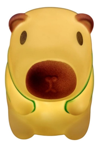 Lámpara Luz Nocturna De Capibara Hello Kitty Pikachu Amarillo
