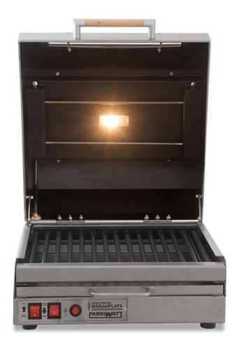 Parrilla Eléctrica Parriwatt 400 Versión Acero Inoxidable