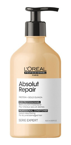 Acondicionador Absolut Repair Gold Quinoa 500 Ml Loreal Pro