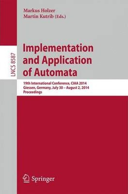 Libro Implementation And Application Of Automata - Markus...