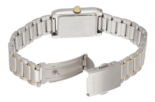 Reloj Casio Dama Acero Rectangular Ltp-1235sg-7adf