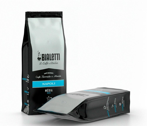 Imagem 2 de 8 de Kit Pote De Vidro Barattolo+brinde Café Napoli Para Moka 250