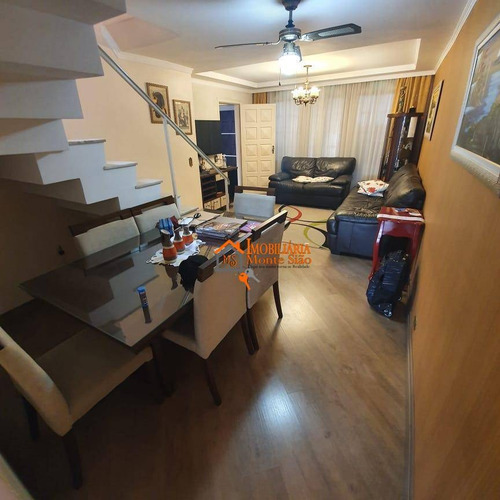Imagem 7 de 18 de Sobrado Com 3 Dormitórios À Venda, 150 M² Por R$ 721.000,00 - Jardim Santa Mena - Guarulhos/sp - So0699