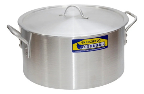Olla Aluminio 25 Lts 40x20 Cm/s.o.s.cocina