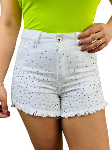 Shorts C/ Pedras Barra Desfiada Revanche 