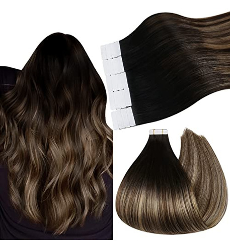 Ugeat Balayage Tape In Hair Extensions Human Hair 14 Qfs8j