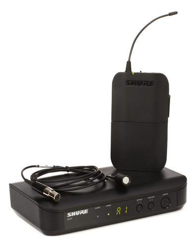 Shure - Sistema De Micrófono Inalámbrico Blx14/cvl Con Micró