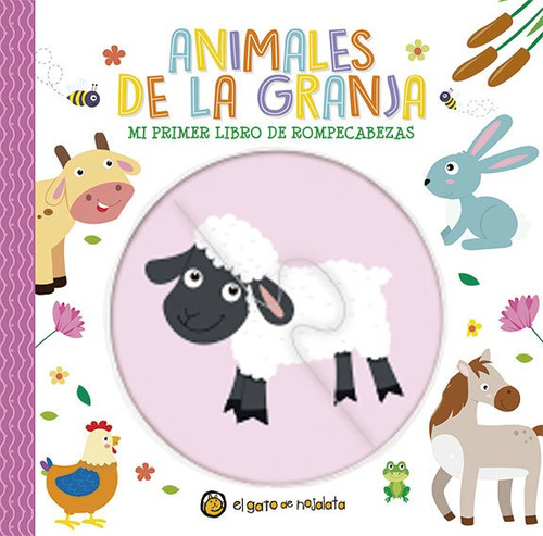 Animales De La Granja - Mi Primer Libro De Rompecabezas