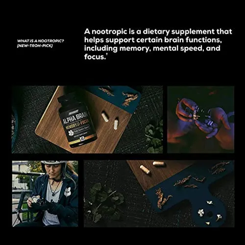 Onnit - Suplemento Para El Cerebro 30 Cápsulas Alpha Brain