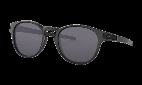 Oakley Oo9265 01 Latch Matte Black Grey Standard Round